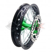 Jante arrière aluminium YCF 12' VERT