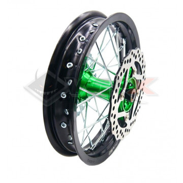Jante arrière aluminium YCF 12' VERT