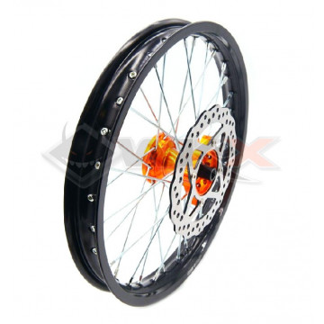 Jante avant aluminium YCF BIGY 17' ORANGE