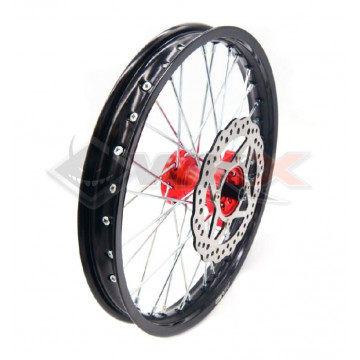 Jante avant aluminium YCF BIGY 17' ROUGE