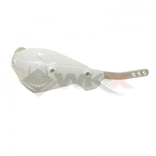 Protège-mains supermotard Modèle 2 BLANC