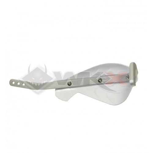 Protège-mains supermotard Modèle 2 BLANC