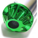 Cartouche d'échappement CNC 38mm Vert