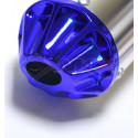 Cartouche d'échappement CNC 38mm Bleu