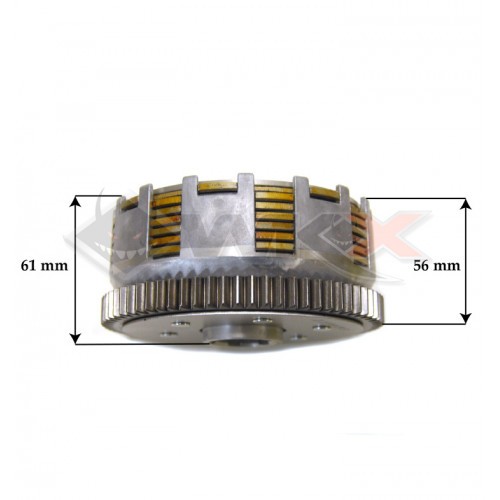 Embrayage renforcé 7 disques pour moteur 150-250-300cc VERTICAL