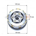 Embrayage renforcé 7 disques pour moteur 150-250-300cc VERTICAL