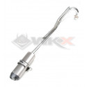 Echappement type progun complet avec bride sonore KLX