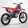 Piece Motocross 300cc MX-2 GUNSHOT ROUGE   - édition 2024 de Pit Bike et Dirt Bike