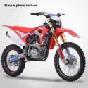 Motocross 300cc GUNSHOT MX-3 ROUGE   - édition 2024 Motocross 300cc GUNSHOT MX-3 ROUGE   - édition 2024
