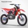 Piece Motocross 300cc GUNSHOT MX-3 ROUGE   - édition 2024 de Pit Bike et Dirt Bike