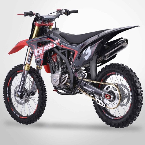 Motocross 300cc GUNSHOT MX-3 R 4V NOIR   - édition 2024