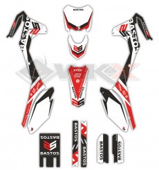 Piece Kit déco MXR 250cc de Pit Bike et Dirt Bike