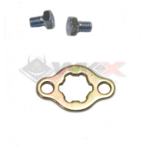 Piece Clips fixation pignon axe 17mm de Pit Bike et Dirt Bike