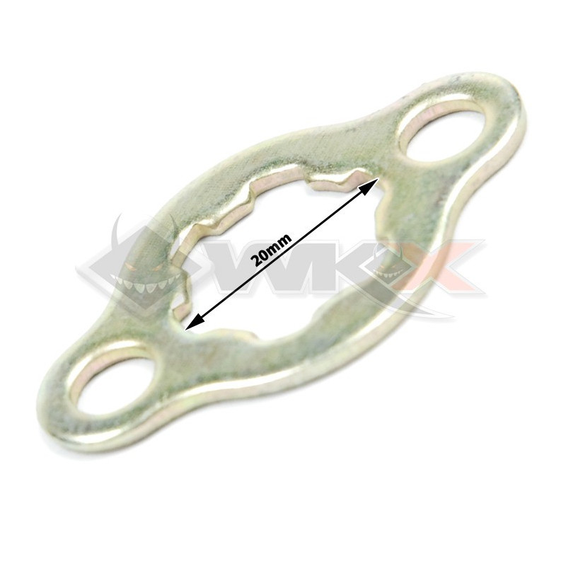 Clips fixation pignon axe 20 mm