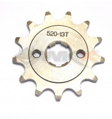 Piece Pignon de sortie de boite axe 20 mm 13 dents 520 de Pit Bike et Dirt Bike