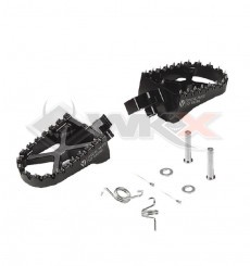 Piece Repose pieds YCF aluminium NOIR de Pit Bike et Dirt Bike