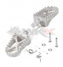 Repose pieds YCF aluminium GRIS