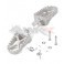 Piece Repose pieds YCF aluminium GRIS de Pit Bike et Dirt Bike
