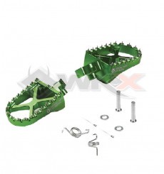 Piece Repose pieds YCF aluminium VERT de Pit Bike et Dirt Bike