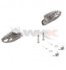 Repose pieds large YCF inox