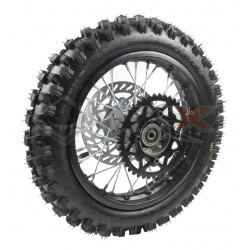 Roue arrière complète 12' axe 12mm