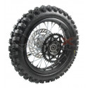 Roue arrière complète 14' axe 15mm Roue arrière complète 14' axe 15mm