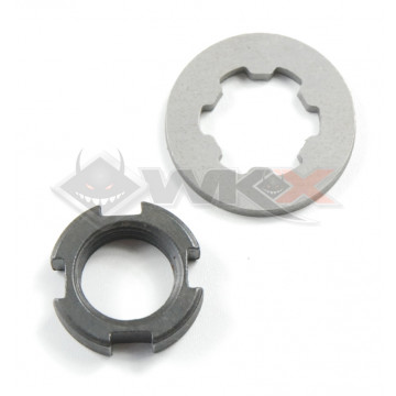 Ecrou d'embrayage à créneaux moteur démarrage en prise