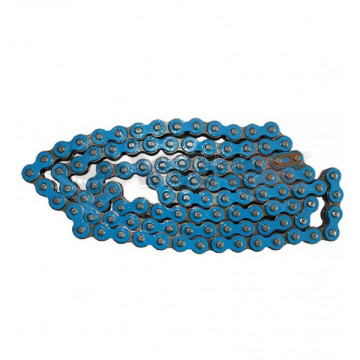 Chaine transmission renforcée 420 116 maillons YCF BIGY BLEU