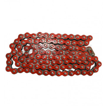 Chaine transmission renforcée 420 116 maillons YCF BIGY ROUGE