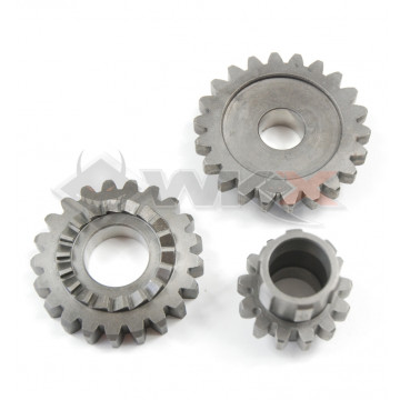 Pignons kick YX kit 3 pièces