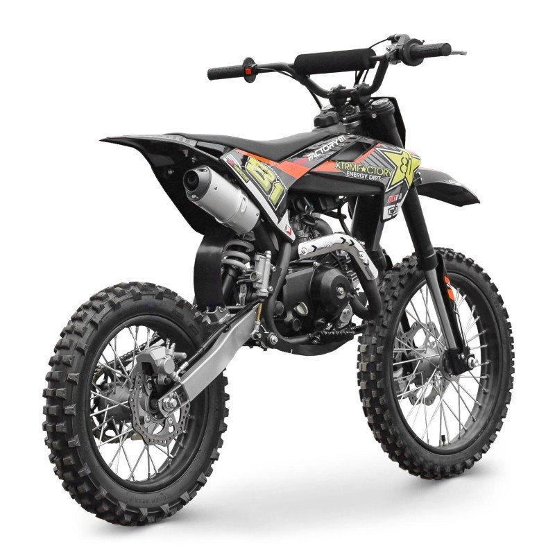 Pit bike automatique 110cc XTRM 81 MX110 ORANGE 14/17 pouces