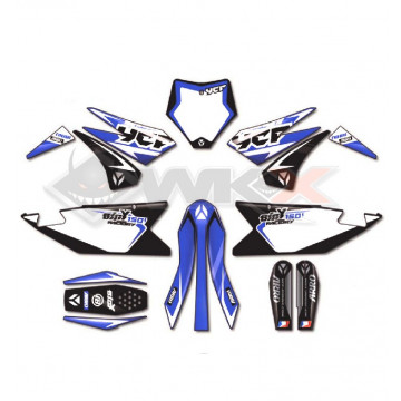 Kit déco YCF FACTORY F150E PILOT 150E MX XL 2024