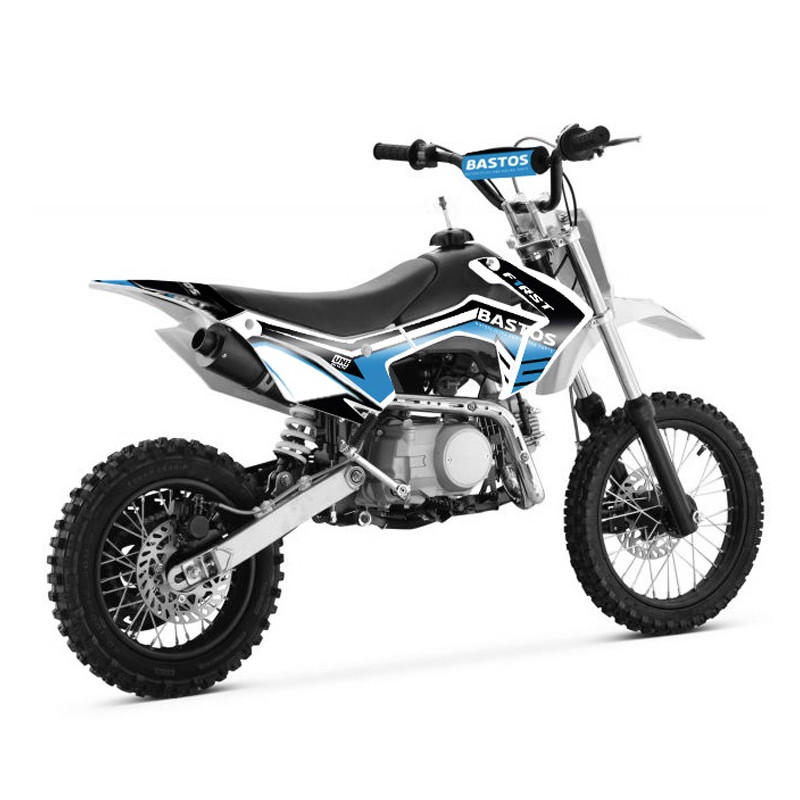 Pit Bike 125cc BASTOS BS FIRST BLEU - édition 2025