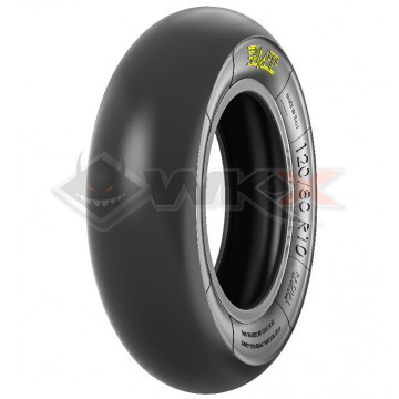 Pneu PMT slick 120/80/10, gomme super tendre