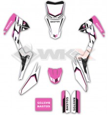 Kit décoration mini CRF 110 ROSE