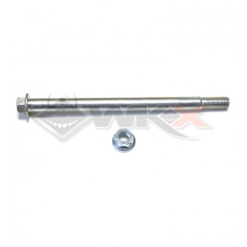 Piece Axe de roue 220mm diamètre 15 mm supermotard perçage 6mm de Pit Bike et Dirt Bike