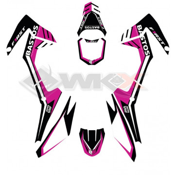 Kit décoration FIRST mini CRF 110 ROSE