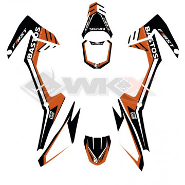 Kit décoration FIRST mini CRF 110 ORANGE