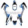 Piece Kit décoration FIRST mini CRF 110 BLEU de Pit Bike et Dirt Bike