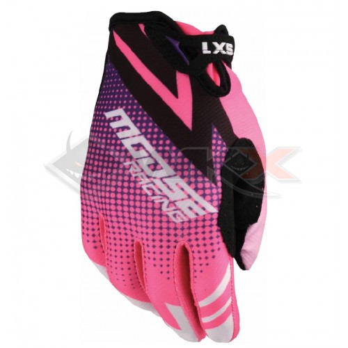 Piece Gants enfant MOOSE SX1 taille YXS ROSE-VIOLET de Pit Bike et Dirt Bike