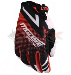 Piece Gants enfant MOOSE SX1 taille YS NOIR-ROUGE de Pit Bike et Dirt Bike