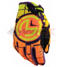 Gants enfant MOOSE SX1 taille YM ORANGE-VERT