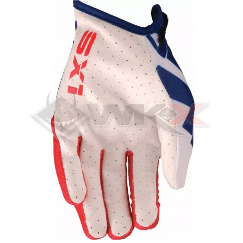 Gants enfant MOOSE SX1 taille YS BLEU-BLANC-ROUGE