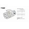 Piece Gants enfant MOOSE SX1 taille YS GRIS-NOIR de Pit Bike et Dirt Bike