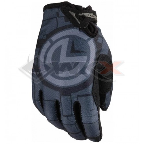 Piece Gants enfant MOOSE SX1 taille YM GRIS-NOIR de Pit Bike et Dirt Bike
