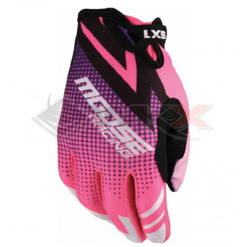 Gants enfant MOOSE SX1 taille YL ROSE-VIOLET