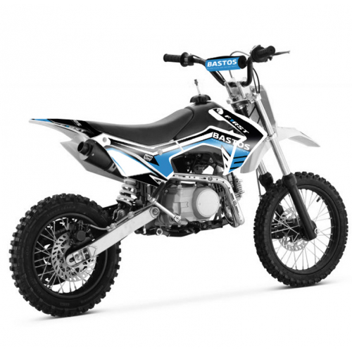 Pit Bike 150cc BASTOS BS FIRST BLEU - édition 2025
