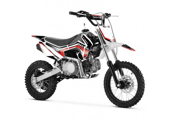 Pit Bike 150cc BASTOS BS FIRST ROUGE - édition 2025