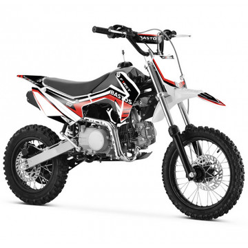 Pit Bike 150cc BASTOS BS FIRST ROUGE - édition 2025