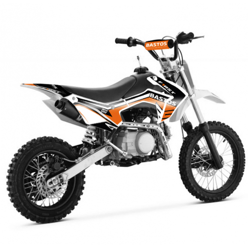 Pit Bike 150cc BASTOS BS FIRST ORANGE - édition 2025